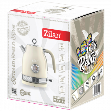 Zilan Kuhalo za vodu, zapremina 1.7 l, 2200 W, Retro - ZLN1184