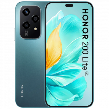 Honor Smartphone 6.7", Octa Core 2.4GHz, RAM 8GB, 108Mpixel - 200 Lite 5G 8GB/256GB Cyan Lake