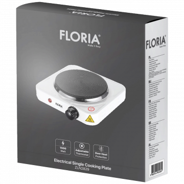 Floria Električno kuhalo, 1 ploča - 18.5 cm, 1500 W - ZLN2829