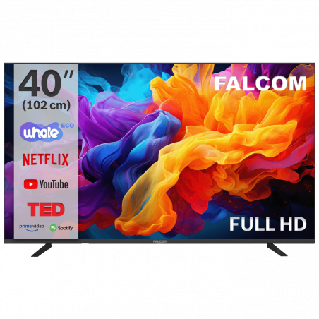 Falcom Televizor Smart LED TV FullHD  40", Bluetooth ,WiFi - TV-40LTF024SM WOS