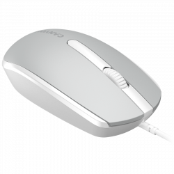 CANYON M-10 žičani miš, tamno siva, optički, 1000 dpi, USB-A