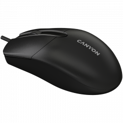 CANYON M-5 Wired Black žičani miš, optički, 1200 dpi, USB-A