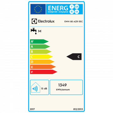 Electrolux Bojler 80 l. X-Heat suhi grijač, 2 kW, IPX4 - EWH 80 AZR EEC