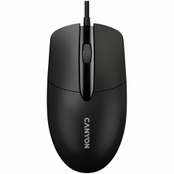 CANYON M-5 Wired Black žičani miš, optički, 1200 dpi, USB-A