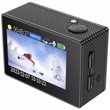 hoco. Sportska kamera, 2" IPS LCD, FullHD, WiFi, microSD - DV100