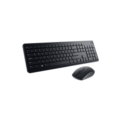 Dell KM3322W bežična tastatura i miš, Adriatic raspored, QWERTZ, crna