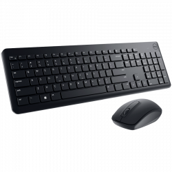 Dell KM3322W bežična tastatura i miš, Adriatic raspored, QWERTZ, crna