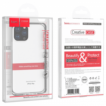 hoco. Maska za iPhone 16 Pro - TPU case for iP16 Pro