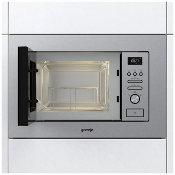 Gorenje Ugradbena mikrovalna pećnica sa grilom, 800 W, 20 lit. - BM201AG1X