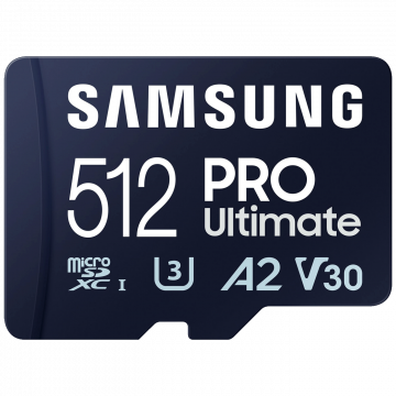 Samsung Micro SDXC kartica, 512GB, 200 MB/s, UHS-I U3, V30 - PRO Ultimate 512GB
