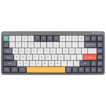 Tracer Tastatura sa osvjetljenjem, USB/BT/WiFi, gaming, mehanička - FINA 84 Grey