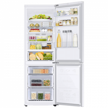 Samsung Frižider/zamrzivač, zapremina 344 lit., NoFrost, E - RB34C672EWW/EK