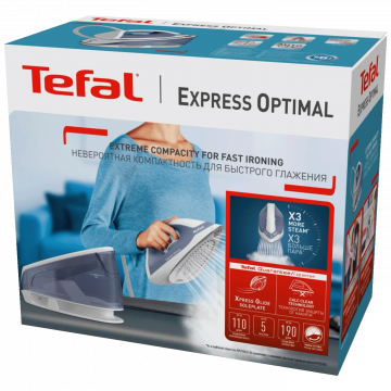 Tefal Pegla sa parnom postajom, 2200 W, Express Optimal - SV4110E0