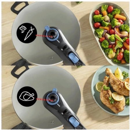 Tefal Ekspres lonac, zapremina 4 lit., 5 sigurnosnih sistema - P2580402