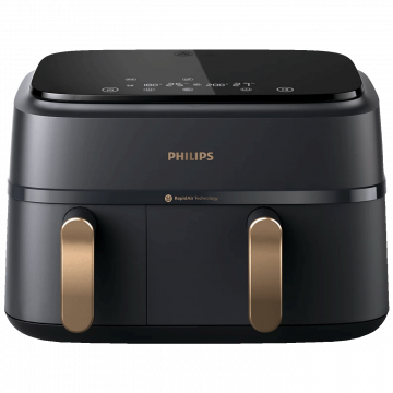 Philips Friteza na vrući zrak sa dvije košare, 2750W, 9 lit. - NA352/00