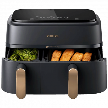Philips Friteza na vrući zrak sa dvije košare, 2750W, 9 lit. - NA352/00