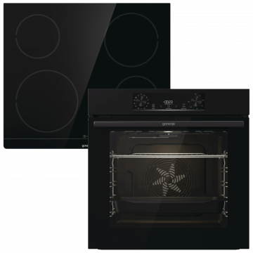Gorenje Set ugradbena pećnica BO6735E02BK/ploča ECT641BSC - Jump set (BO6735E02BK+ECT641BSC)