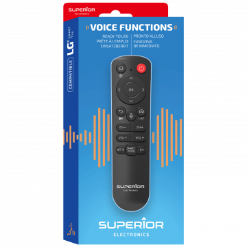 Superior Daljinski upravljač za LG Smart s glasovnim funkcijama, BT - RC LG Voice