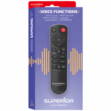 Superior Daljinski upravljač za Sam. Smart s glasovnim funkcijama, BT - RC Samsung Voice