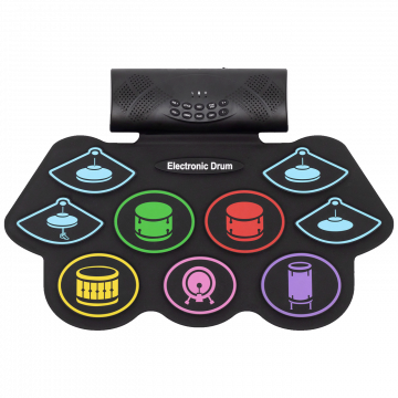 home Električni bubnjevi, set, sklopivo, Bluetooth, 1000 mAh - HRD1