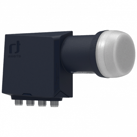 Inverto LNB Quad, šum 0,2dB, Premium, DVB-S2 ( HD - UHD ) - IDLP-QDL413-PREMU-OPN