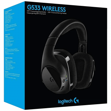 Logitech Bežične slušalice sa mikrofonom, gaming, 7.1 - G533
