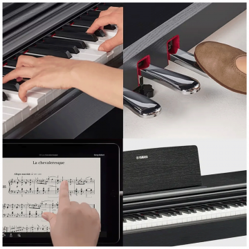 Yamaha Digitalni klavir, 88 tipki, 2 x 6W, 2 x 12 cm zvučnici - YDP-105B