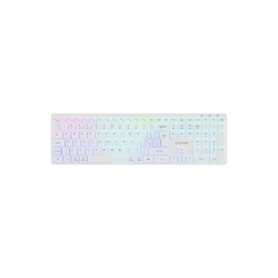 CANYON HKB-W11 bežična tastatura UK/US, RGB, Dual Mode, bijela
