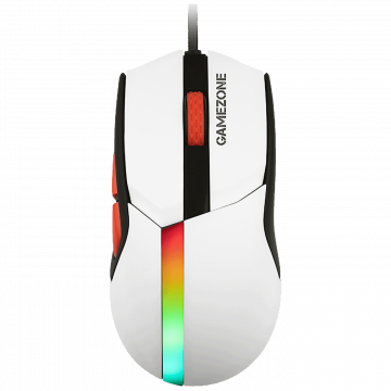 Tracer Miš optički, gaming, RGB, 12000 dpi, USB - GAMEZONE COOL White
