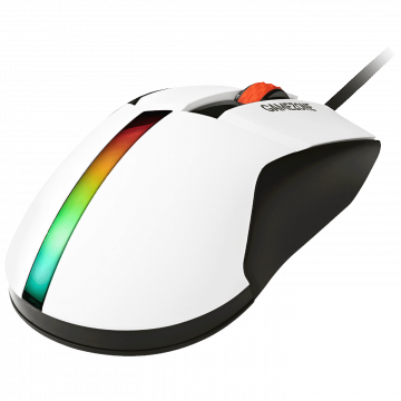 Tracer Miš optički, gaming, RGB, 12000 dpi, USB - GAMEZONE COOL White