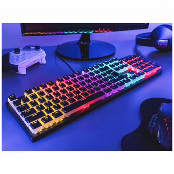 Tracer Tastatura sa osvjetljenjem, gaming, mehanička, USB - GAMEZONE UNIQUE (PUDDING) USB