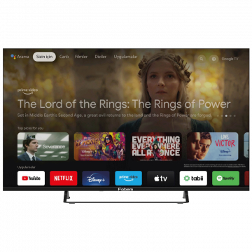 Fobem Televizor Smart QLED 4K UltraHD 55", Google TV - MT55EG8000QF