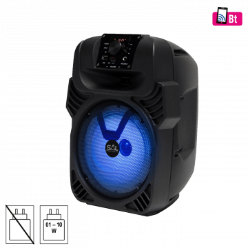 SAL Zvučnik bežični, Bluetooth, FM radio, KARAOKE, 40 / 25W - PAR20BTC