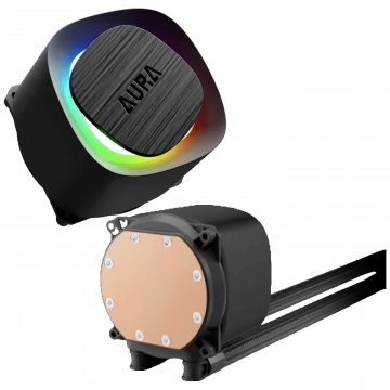 Gamdias Vodeno hlađenje za CPU, RGB - Gamdias Aura GL360 V2