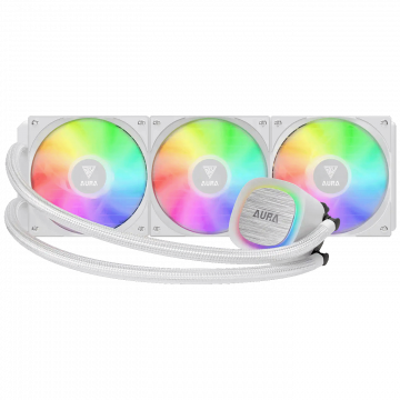 Gamdias Vodeno hlađenje za CPU, RGB - Gamdias Aura GL360 WH V2
