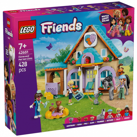 Lego Veterinarska klinika za konje i ljubimce, LEGO Friends