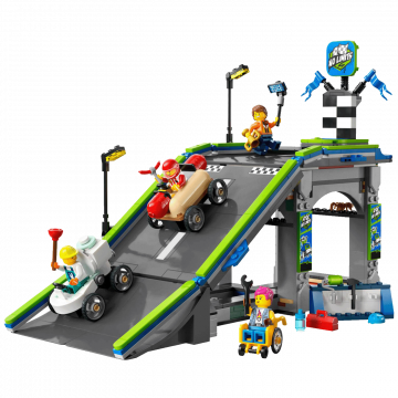 Lego Bez ograničenja: trkalište s rampom za automobile, LEGO City