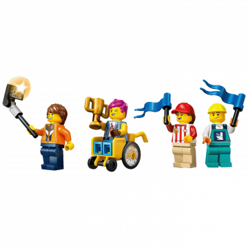 Lego Bez ograničenja: trkalište s rampom za automobile, LEGO City