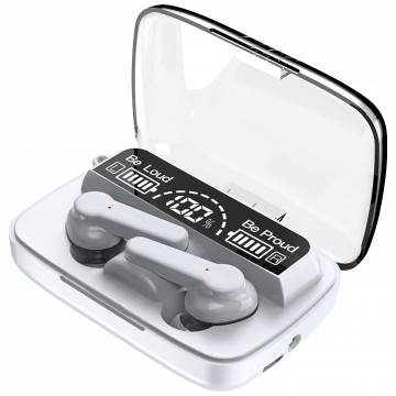 MeanIT Slušalica bežična sa mikrofonom, Bluetooth - TWS B400 White