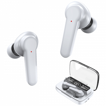 MeanIT Slušalica bežična sa mikrofonom, Bluetooth - TWS B400 White