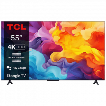 TCL Televizor Smart LED 4K UltraHD 55", Google TV - 55V6B