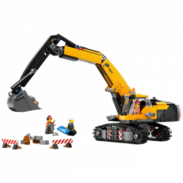 Lego Žuti građevinski bager, LEGO City