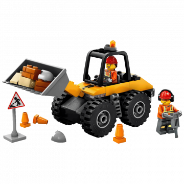 Lego Žuti građevinski utovarivač s kotačima, LEGO City
