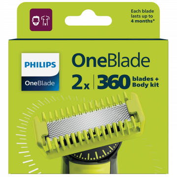 Philips Oštrice za aparat za brijanje OneBlade, 2 kom. - QP624/50