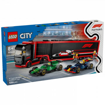Lego Kamion za F1® s autima RB20 i AMR24, LEGO City - Kamion za F1 s autima RB20 i AMR24