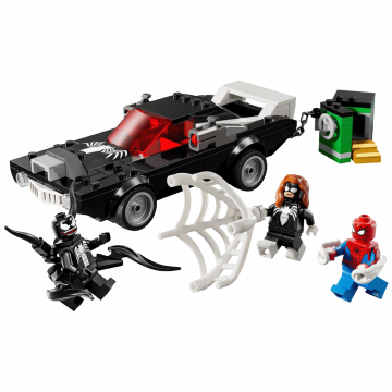 Lego Spider-Man protiv Venoma u sportskom autu, LEGO Marvel
