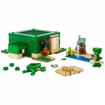 Lego Kuća na plaži kornjača, LEGO Minecraft