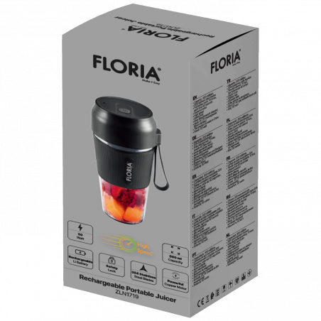 Floria Blender za Smoothie, bežični, 300ml., 50W - ZLN1719