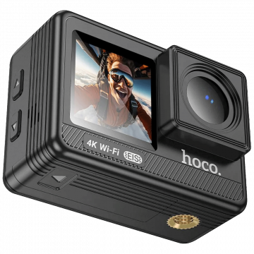 hoco. Sportska kamera, 1.3"/ 2" IPS LCD, 4K UHD, WiFi, microSD - DV102