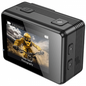 hoco. Sportska kamera, 1.3"/ 2" IPS LCD, 4K UHD, WiFi, microSD - DV102